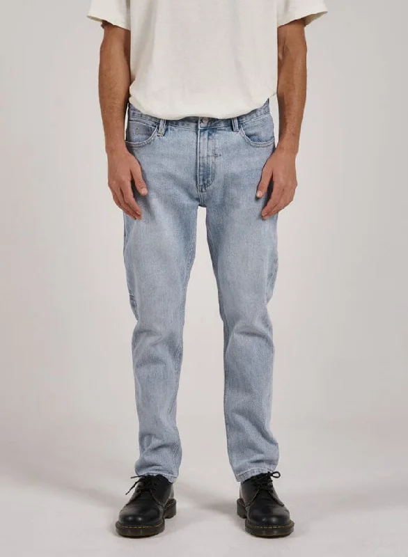 Men's Pants with Button-Down PocketsBones Denim Jean - Ash Blue