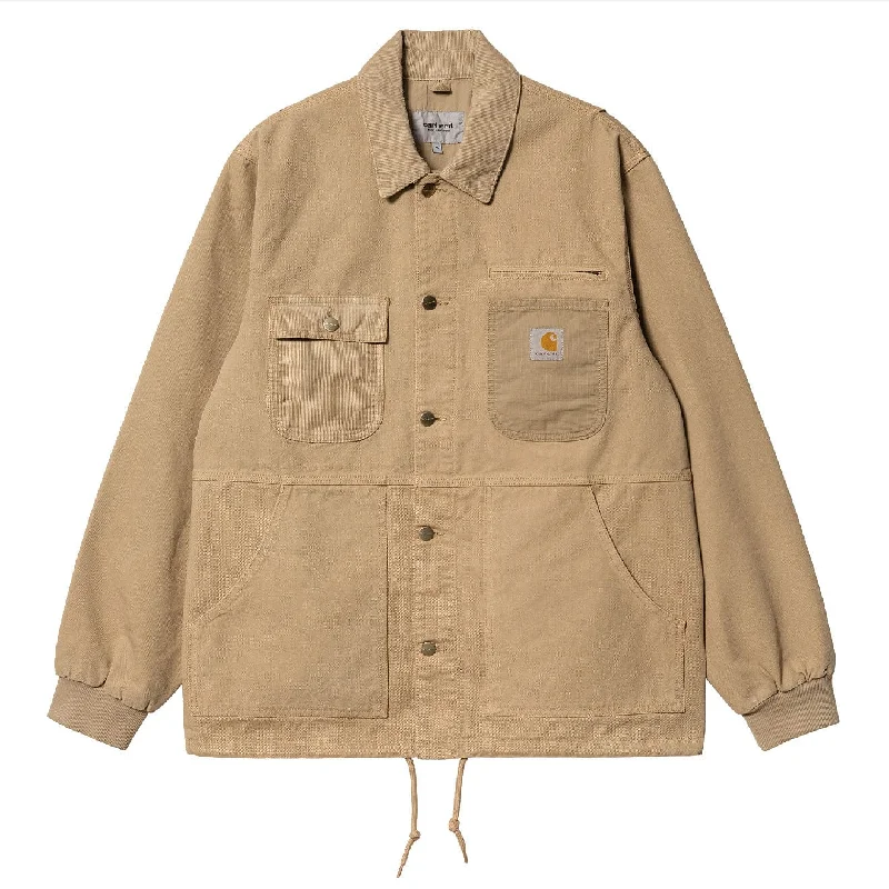 Men's Coats for Rainy WeatherCarhartt WIP Medley Jacket Dusty H Brown