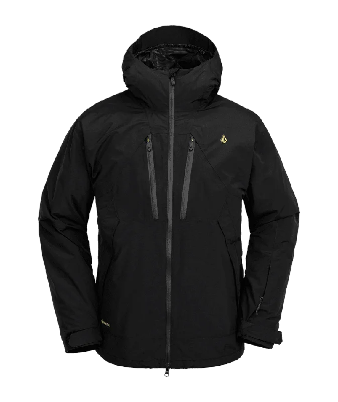 Men's Coats with Vintage StyleVOLCOM TDS 2L GORE-TEX Snowboard Jacket Black 2025